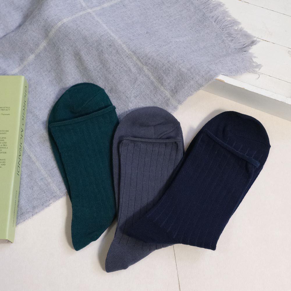 AHUA阿華有事嗎 純色無痕捲邊坑條男生中筒襪 男襪 K2269 型男必備 百搭純棉襪 正韓襪子 男襪 阿華有事嗎-細節圖8