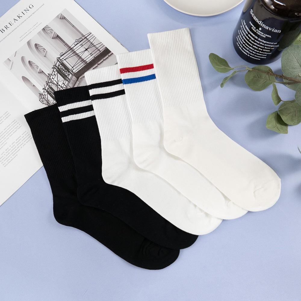 AHUA阿華有事嗎 韓國襪子 百搭素色男款中長筒襪 男襪 K1539 襪子推薦 流行襪首選 印花男襪 長襪 純棉襪-細節圖6