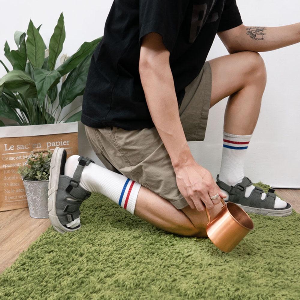 AHUA阿華有事嗎 韓國襪子 百搭素色男款中長筒襪 男襪 K1539 襪子推薦 流行襪首選 印花男襪 長襪 純棉襪-細節圖7