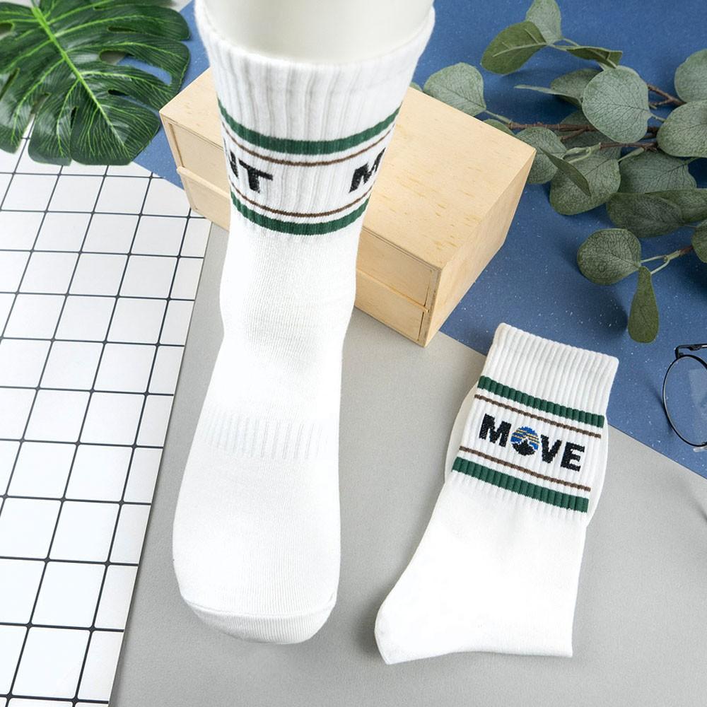 阿華有事嗎AUHA 韓國襪子 MOVEMENT條紋運動男生中筒襪 男襪【K1115】 型男必備 百搭純棉襪-細節圖9