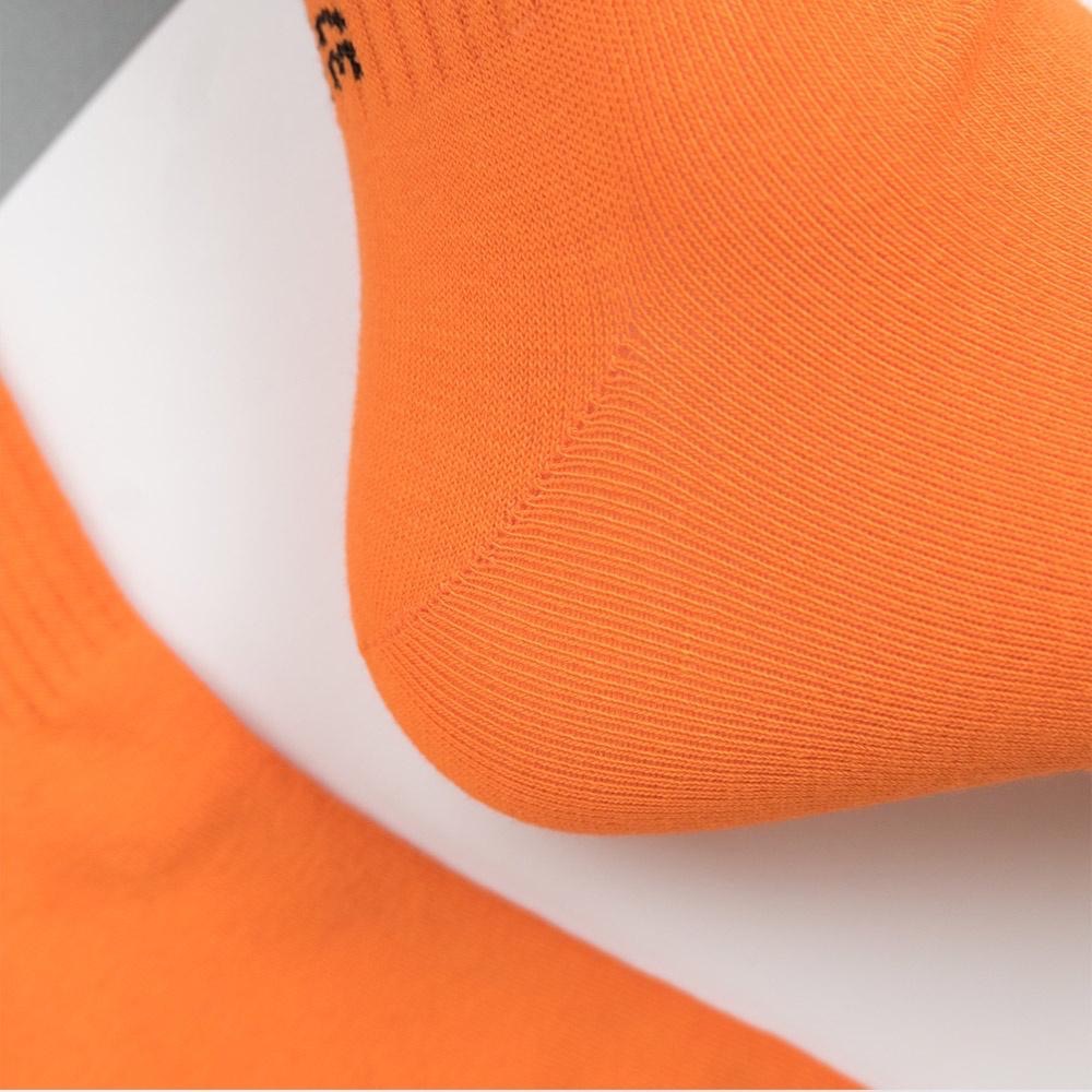 AHUA 韓國襪子 彩底標籤後跟英文中筒襪 男襪 男生襪子 正韓男襪 襪子推薦 純棉襪 素色襪子 K0736 阿華有事嗎-細節圖7