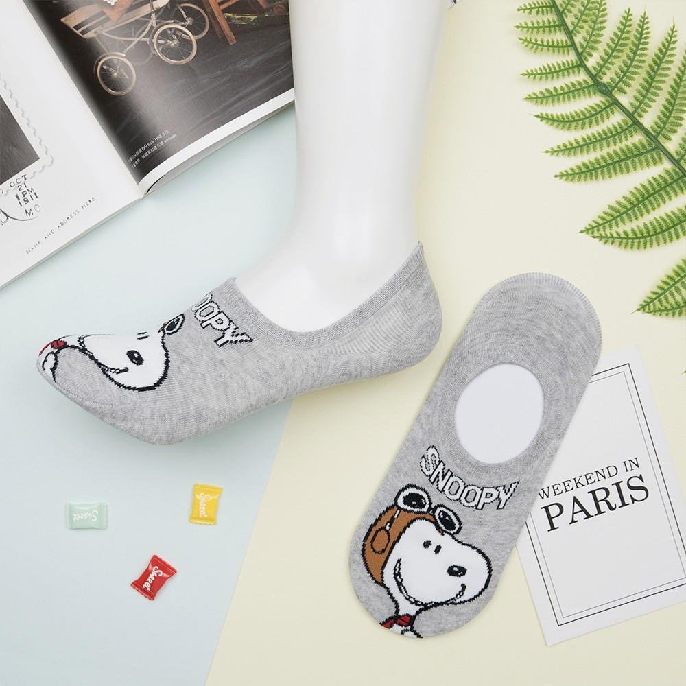 AHUA阿華有事嗎 韓國襪子  字母史努比隱形襪 K0601 正韓少女襪 韓妞必備船襪 百搭純棉襪 卡通襪 【 免運】-細節圖4