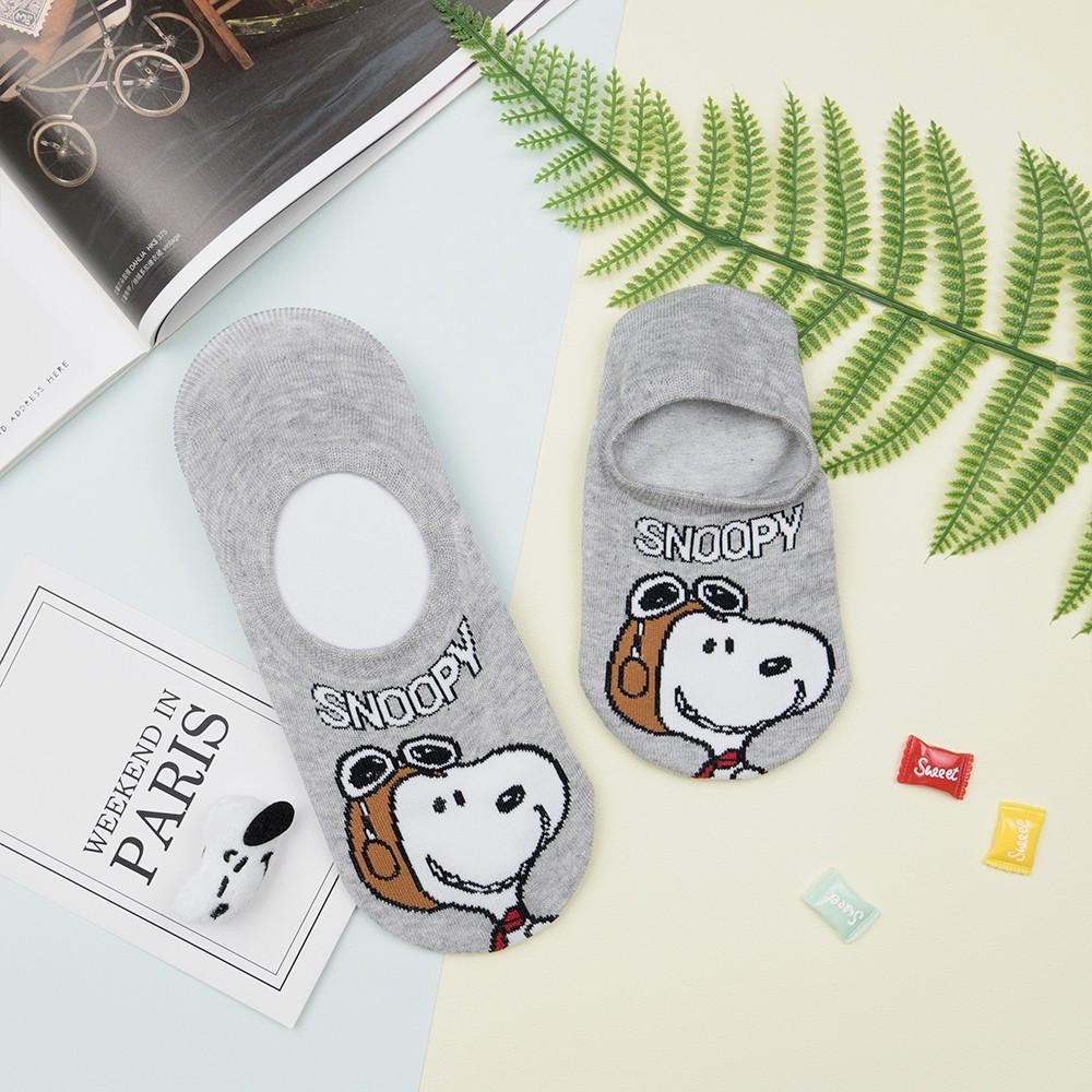AHUA阿華有事嗎 韓國襪子  字母史努比隱形襪 K0601 正韓少女襪 韓妞必備船襪 百搭純棉襪 卡通襪 【 免運】-細節圖5