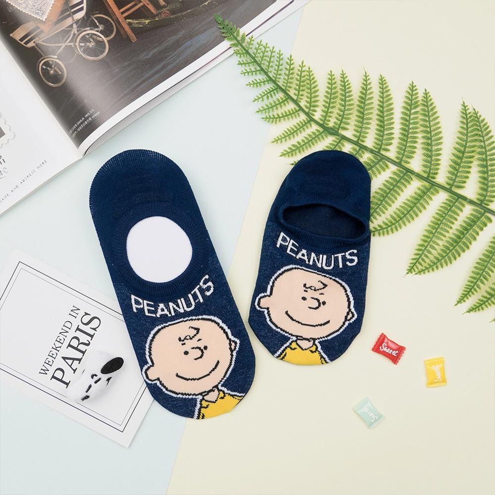 AHUA阿華有事嗎 韓國襪子  字母史努比隱形襪 K0601 正韓少女襪 韓妞必備船襪 百搭純棉襪 卡通襪 【 免運】-細節圖7