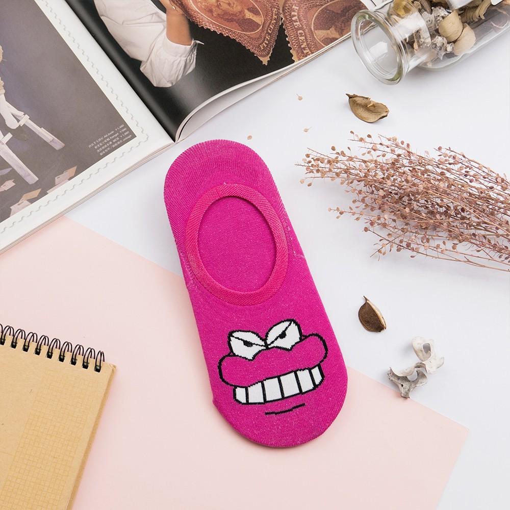 蠟筆小新 AHUA 韓國襪子 全版隱形襪 女生襪子 女襪 正韓襪子 船型襪 船襪 踝襪 純棉襪子 K0596 阿華有事嗎-細節圖6