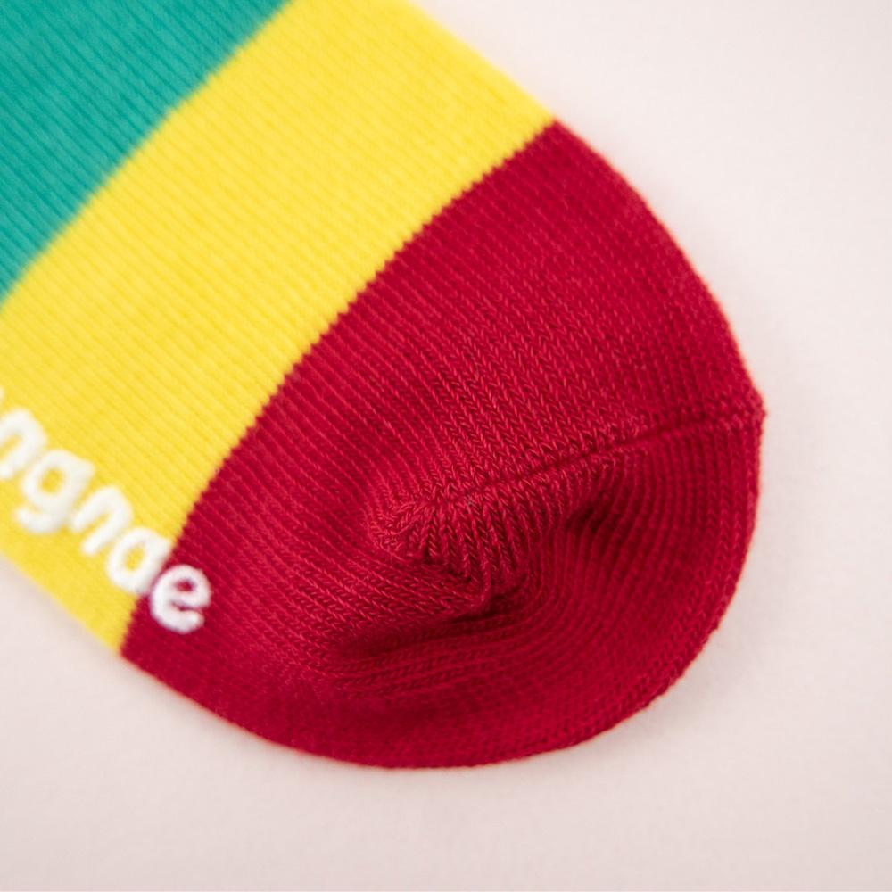 AHUA阿華有事嗎 韓國童襪 童毛毛笑臉彩色中筒襪 KCD0029 正韓 孩童上學必備 百搭純棉襪-細節圖9