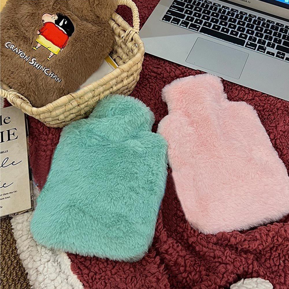 AHUA阿華有事嗎 蠟筆小新刺繡毛絨注水式熱水袋 F0060 生活雜貨 寒冬必備 熱水袋 毛絨 保暖-細節圖8