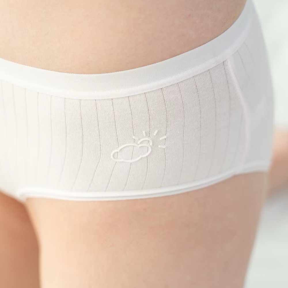 AHUA 韓系內褲 粉嫩純色天氣小圖純棉內褲 I0009 單入/五件組 女生內褲 流行少女內褲 可愛內褲 阿華有事嗎-細節圖5