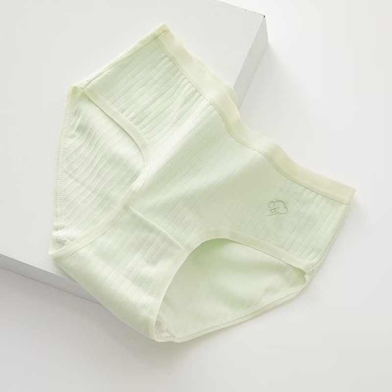 AHUA 韓系內褲 粉嫩純色天氣小圖純棉內褲 I0009 單入/五件組 女生內褲 流行少女內褲 可愛內褲 阿華有事嗎-規格圖11