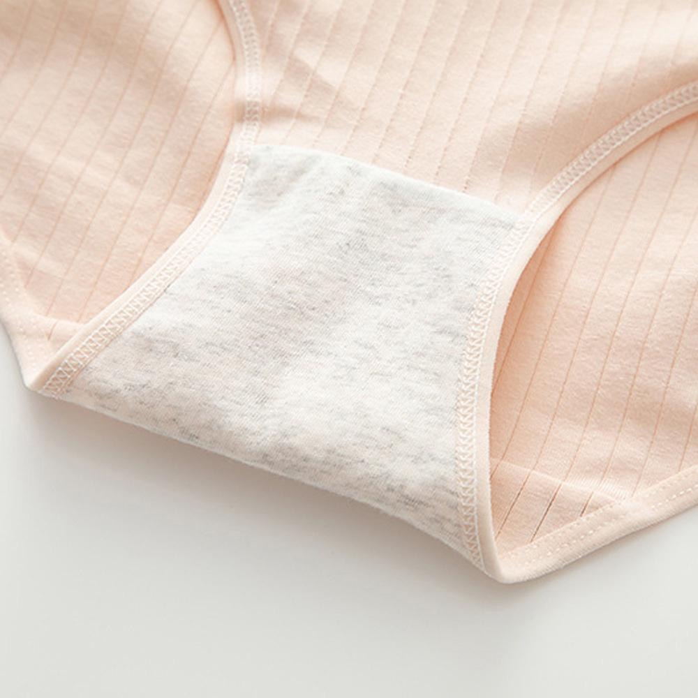 AHUA阿華有事嗎 韓系內褲 可愛奶油色系舒適內褲 I0038 純棉 可愛 女內褲 流行少女內褲-細節圖5