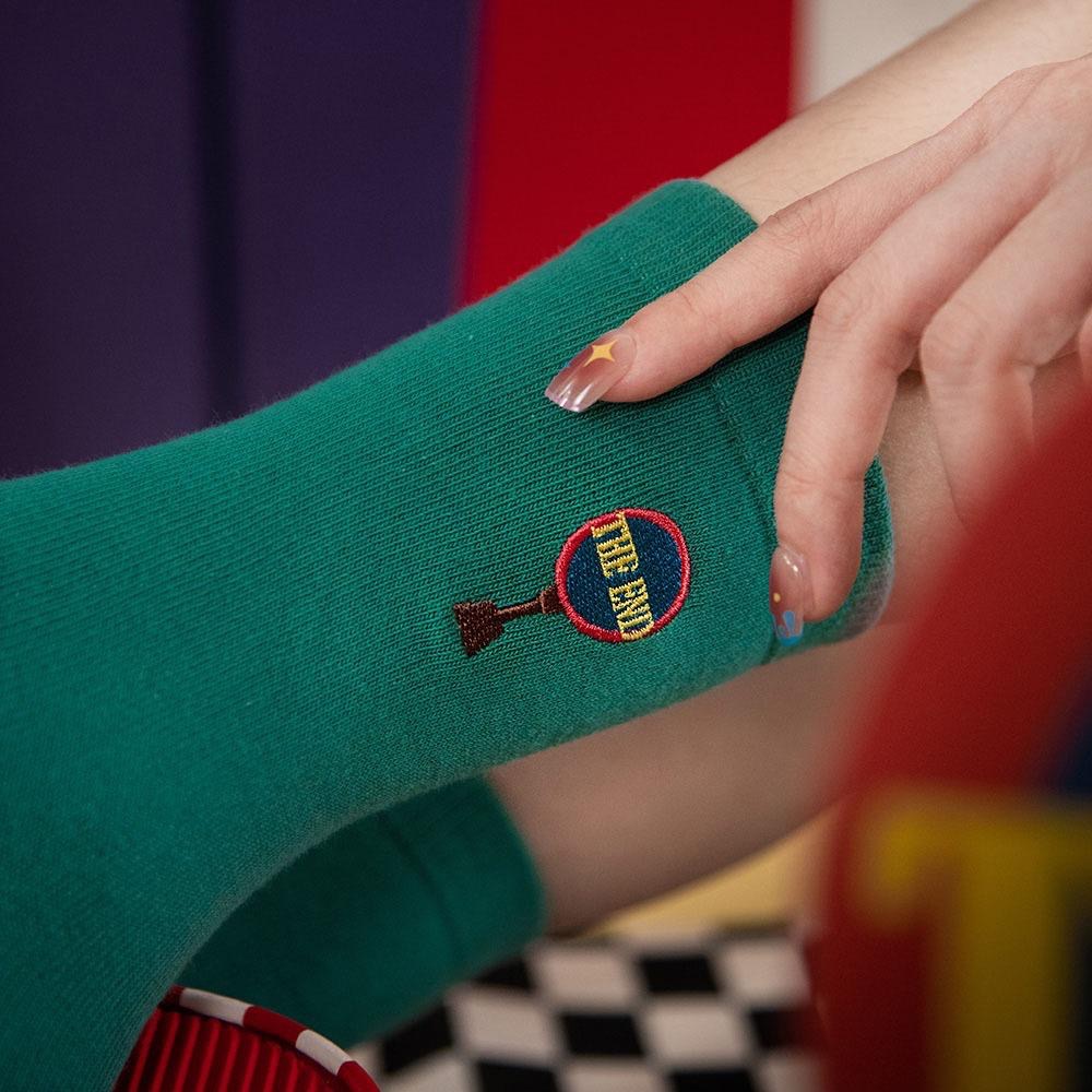 AHUA原創設計襪子 HUAER電繡馬戲團AB中筒襪 Z0033 MIT台灣製造 棉質襪 原創襪 阿華有事嗎-細節圖8