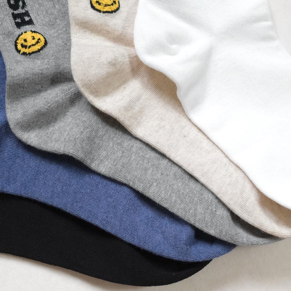 AHUA阿華有事嗎 SHEESH立體毛毛笑臉中筒襪 K2219 正韓襪子 百搭純棉襪 韓妞必備 少女襪-細節圖6