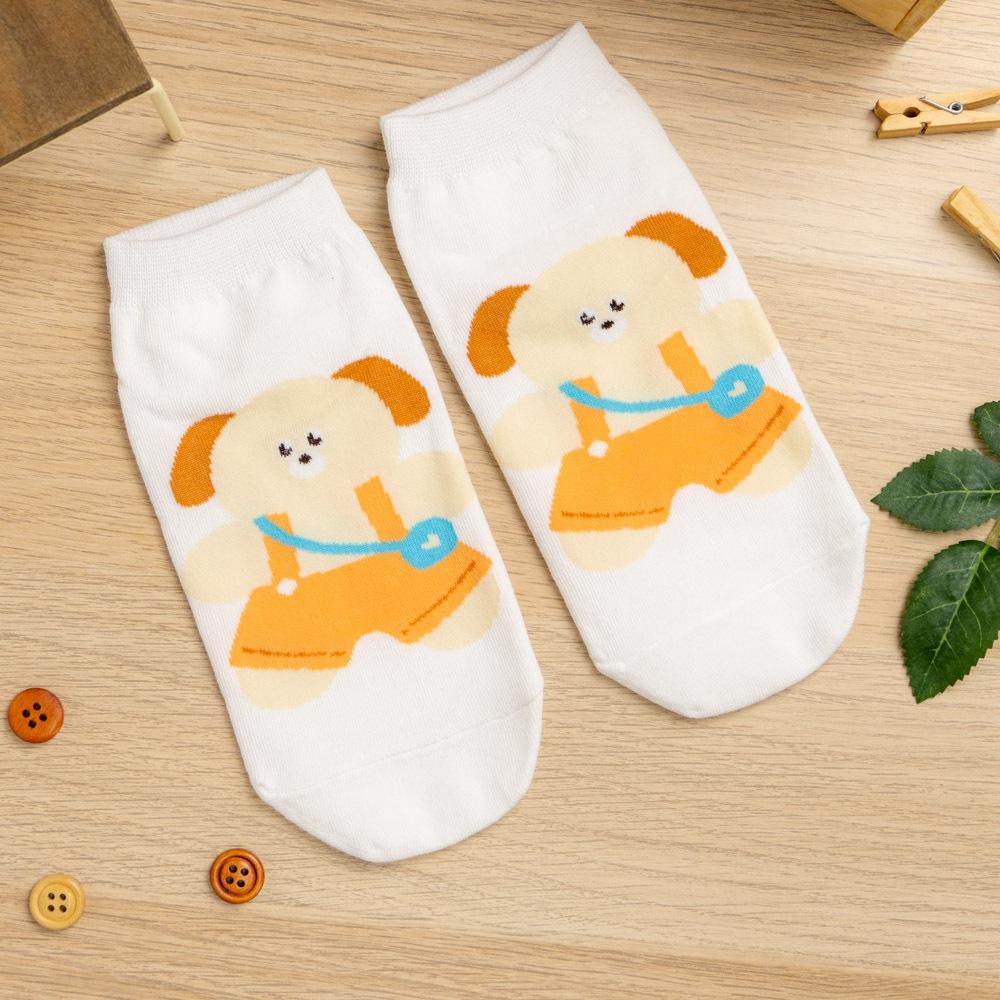 AHUA阿華有事嗎 全身動物朋友郊遊派對裝扮短襪 K2105 正韓襪子 百搭純棉襪 韓妞必備 少女襪-細節圖7