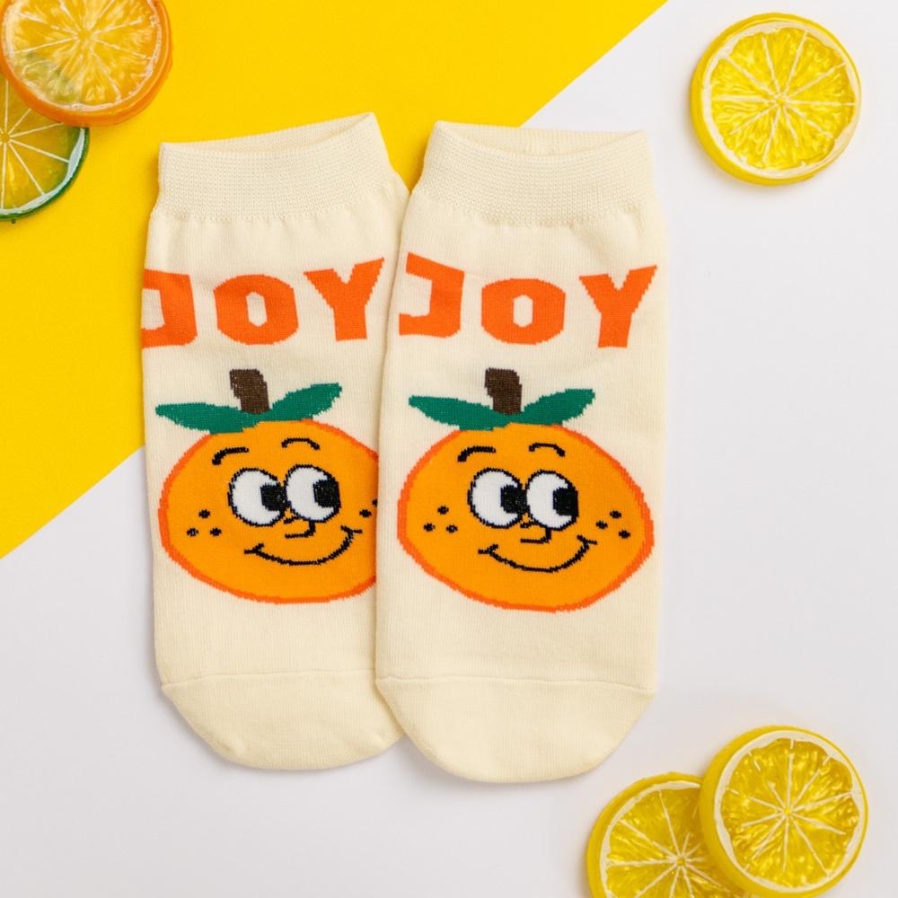 AHUA阿華有事嗎 生活樂趣英文笑臉短襪 K2103 正韓襪子 百搭純棉襪 韓妞必備 少女襪-細節圖7
