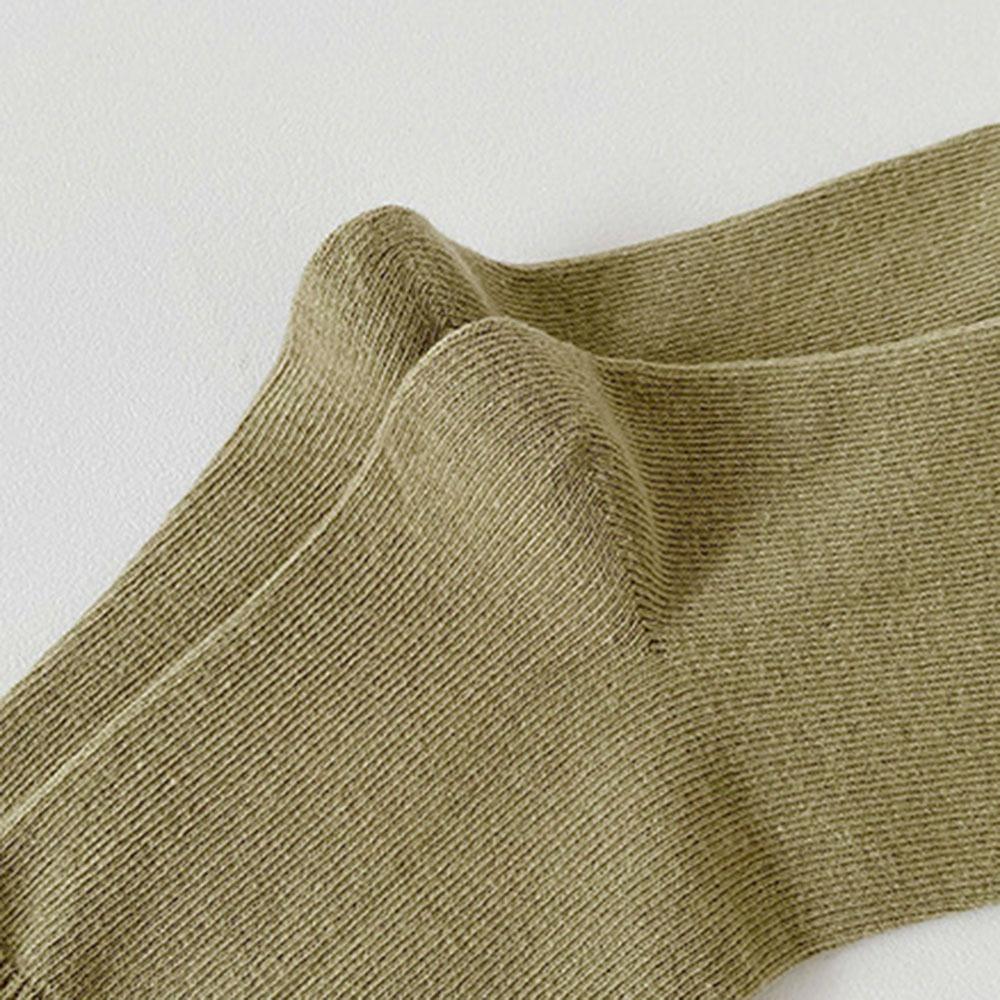 AHUA阿華有事嗎 莫蘭迪木耳捲邊中筒襪 S0513 韓妞必備 百搭純棉襪 韓系襪子 少女襪-細節圖8