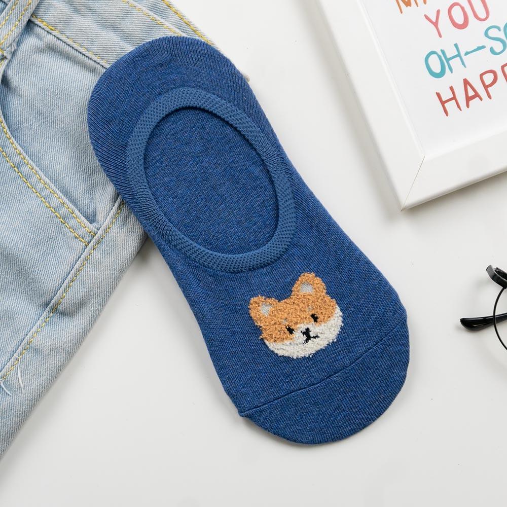 AHUA阿華有事嗎 韓國襪子 腳背立體毛毛小頭隱形襪 K1933 韓妞必備 百搭純棉襪  韓系 日系 可愛-細節圖8