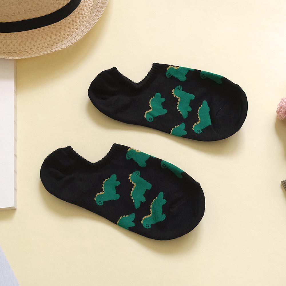 AHUA阿華有事嗎 Q版可愛動物船型襪 K2194 正韓襪子 百搭純棉襪 韓妞必備 少女襪-細節圖6