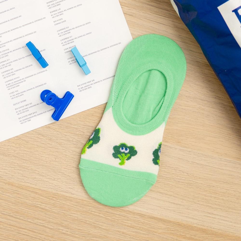 AHUA阿華有事嗎 前腳背拼接眼睛食物隱形襪 K2107 正韓襪子 百搭純棉襪 韓妞必備 少女襪-細節圖7