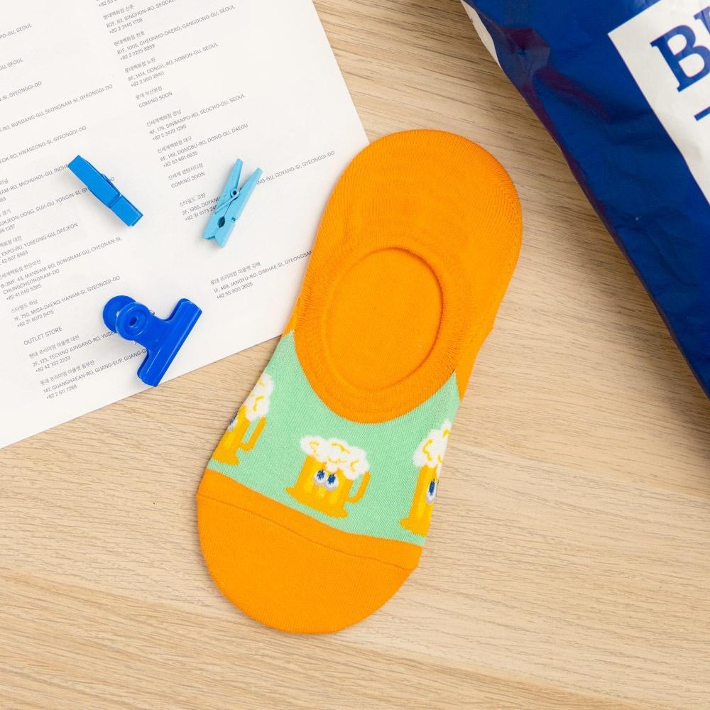 AHUA阿華有事嗎 前腳背拼接眼睛食物隱形襪 K2107 正韓襪子 百搭純棉襪 韓妞必備 少女襪-細節圖8