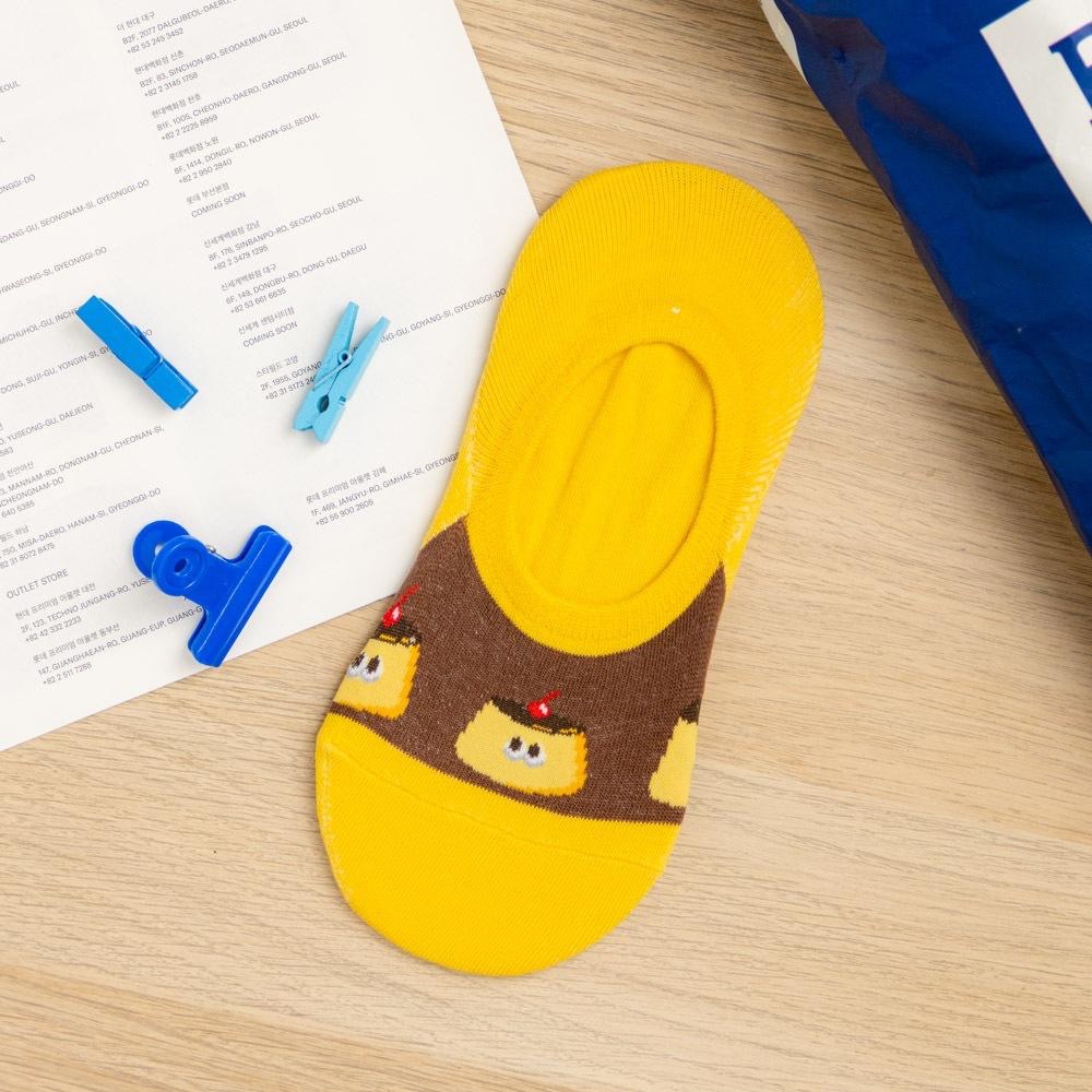AHUA阿華有事嗎 前腳背拼接眼睛食物隱形襪 K2107 正韓襪子 百搭純棉襪 韓妞必備 少女襪-細節圖9