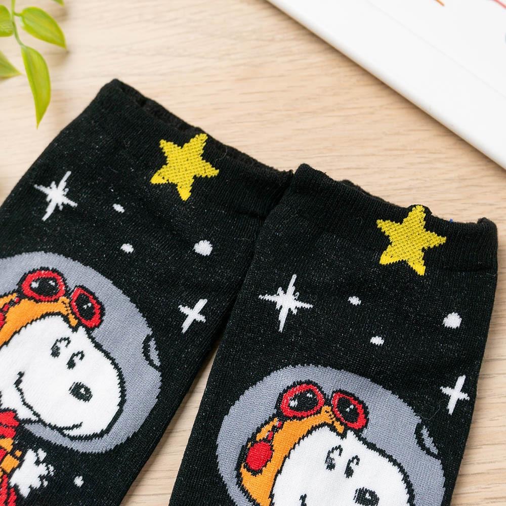 AHUA阿華有事嗎 韓國襪子  立體耳朵史努比情境短襪  K1930 韓妞必備 百搭純棉襪 日系 可愛 正韓卡通襪-細節圖5