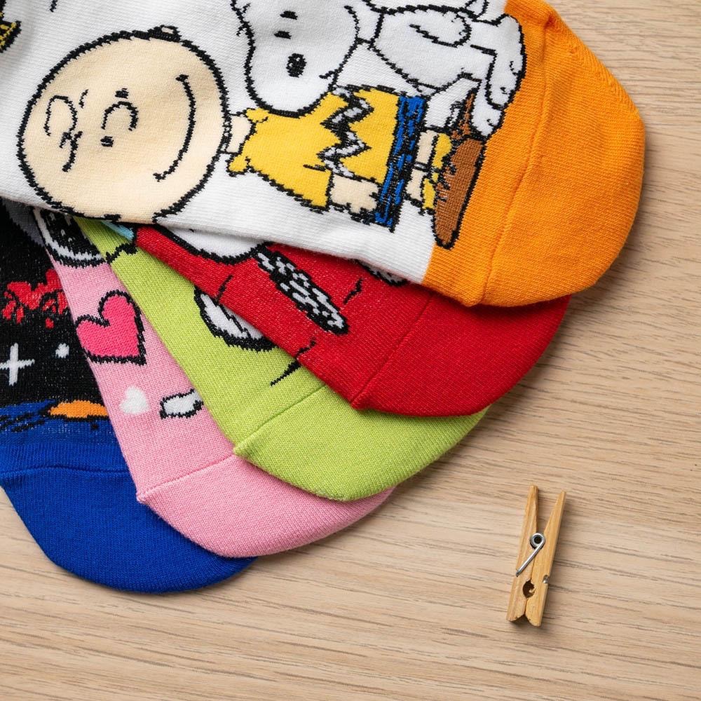 AHUA阿華有事嗎 韓國襪子  立體耳朵史努比情境短襪  K1930 韓妞必備 百搭純棉襪 日系 可愛 正韓卡通襪-細節圖6