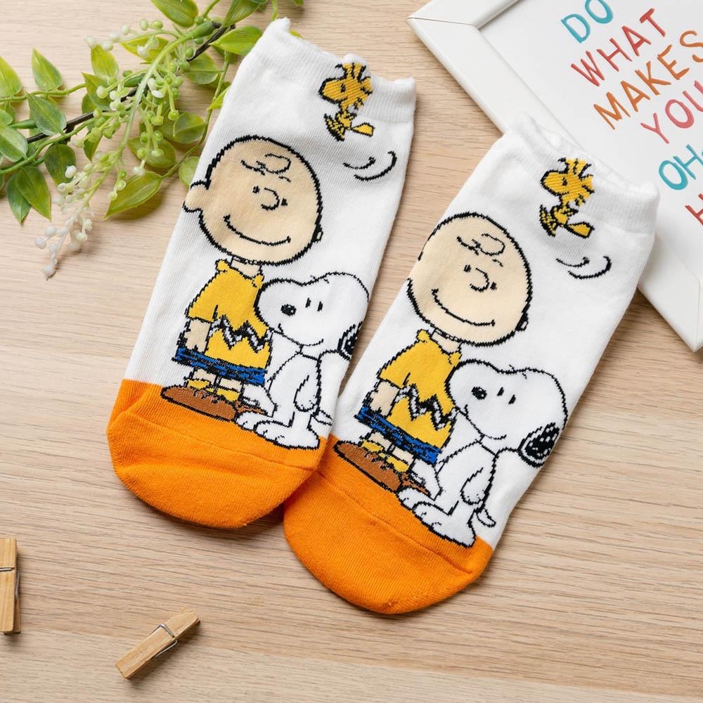 AHUA阿華有事嗎 韓國襪子  立體耳朵史努比情境短襪  K1930 韓妞必備 百搭純棉襪 日系 可愛 正韓卡通襪-細節圖7