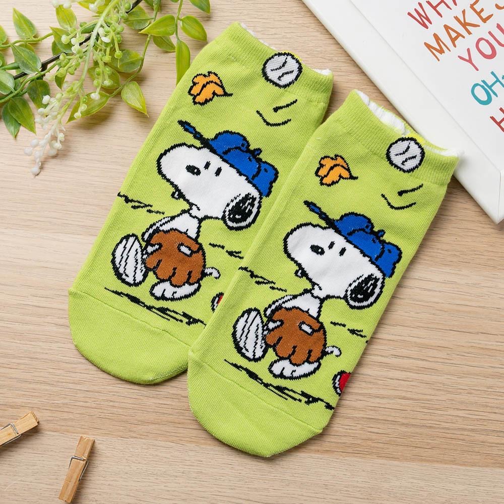 AHUA阿華有事嗎 韓國襪子  立體耳朵史努比情境短襪  K1930 韓妞必備 百搭純棉襪 日系 可愛 正韓卡通襪-細節圖9