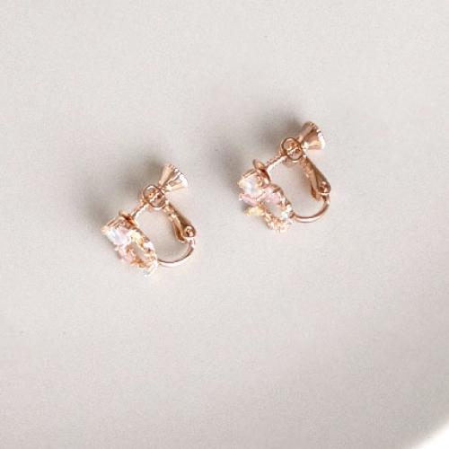 AHUA阿華有事嗎 花圈愛心珍珠耳夾 A0851 正韓 Ins風 時尚 氣質 百搭 耳夾 無耳洞 基本款-細節圖4