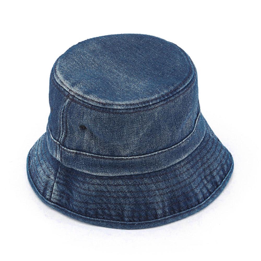 AHUA阿華有事嗎 牛仔素面漁夫帽 H0046 流行必備 戶外outdoor 百搭配件 鴨舌帽 帽子 老帽-細節圖9