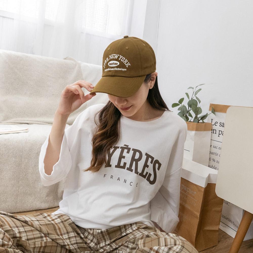 AHUA阿華有事嗎1989紐約刺繡棒球帽 H0051 可調式帽子 美式休閒 簡約 百搭配件 鴨舌帽 帽子 老帽 中性-細節圖4