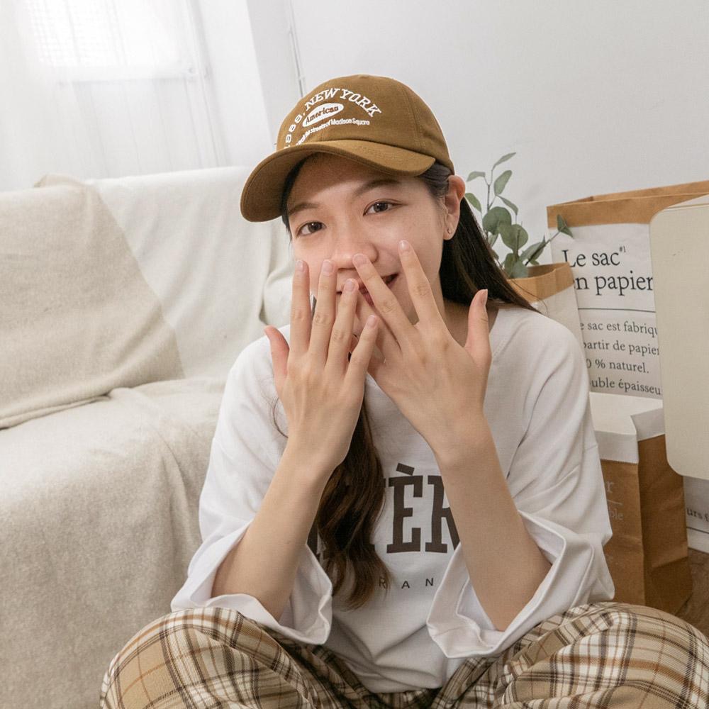 AHUA阿華有事嗎1989紐約刺繡棒球帽 H0051 可調式帽子 美式休閒 簡約 百搭配件 鴨舌帽 帽子 老帽 中性-細節圖6