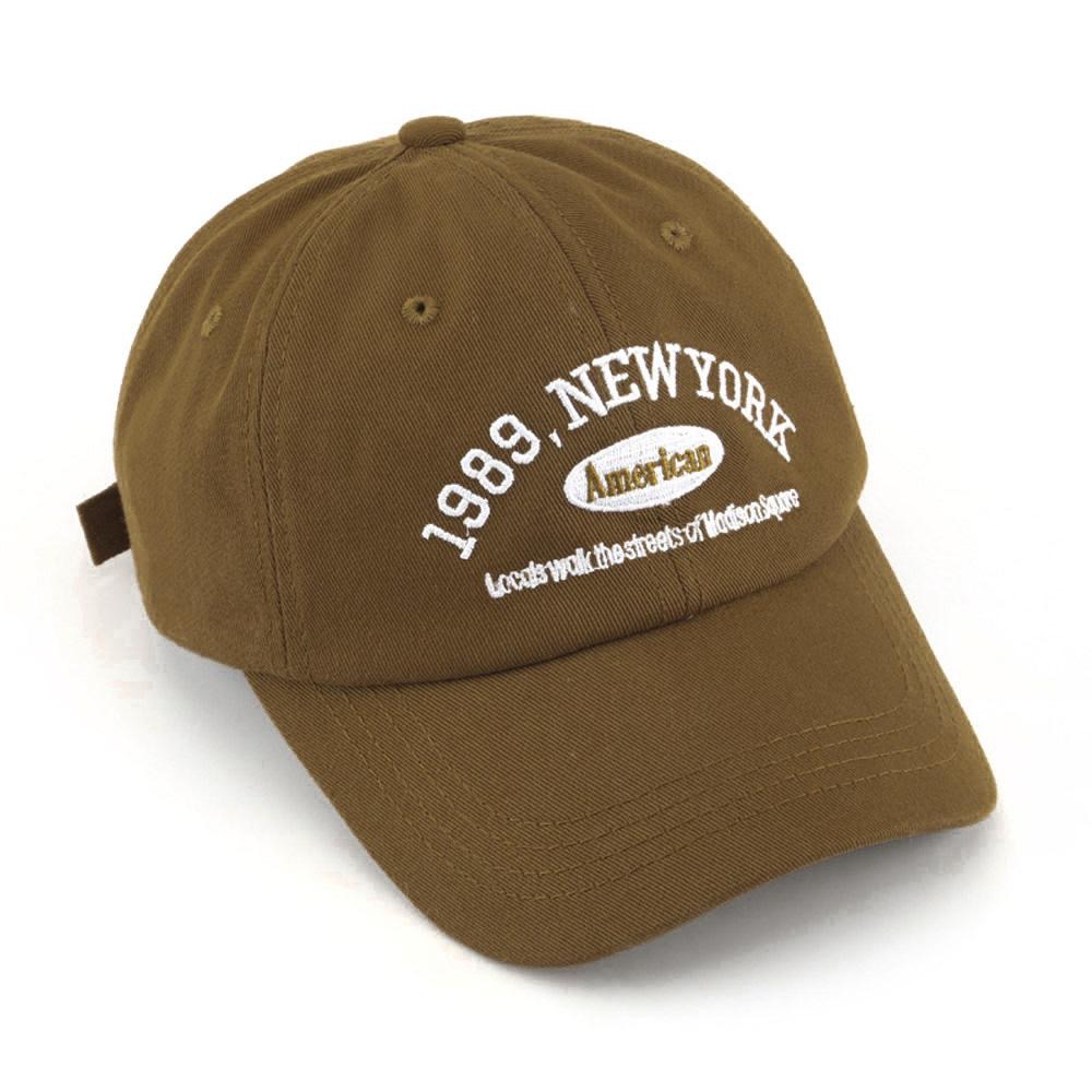 AHUA阿華有事嗎1989紐約刺繡棒球帽 H0051 可調式帽子 美式休閒 簡約 百搭配件 鴨舌帽 帽子 老帽 中性-細節圖9