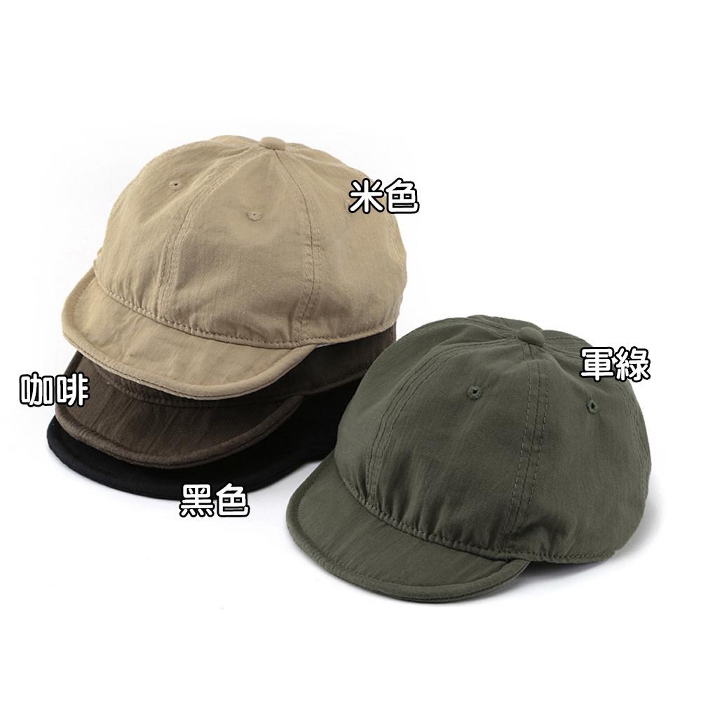 AHUA阿華有事嗎 復古短簷棒球帽 H0048 五片帽 可調式帽子 騎車必備 休閒 百搭配件 鴨舌帽 帽子 老帽 單車帽-細節圖2