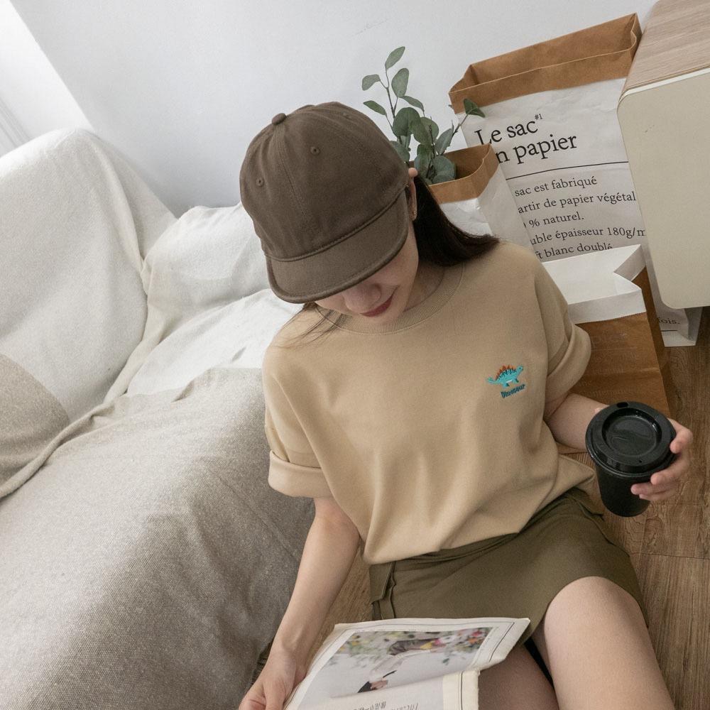 AHUA阿華有事嗎 復古短簷棒球帽 H0048 五片帽 可調式帽子 騎車必備 休閒 百搭配件 鴨舌帽 帽子 老帽 單車帽-細節圖4