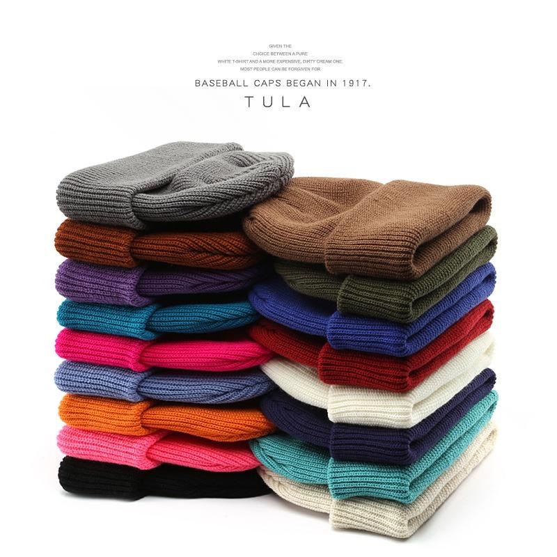 AUHA阿華有事嗎 純色保暖針織毛帽 瓜皮帽【H0033】圓頂帽 毛帽推薦 秋冬必備 韓妞最愛 百搭基本款-細節圖9