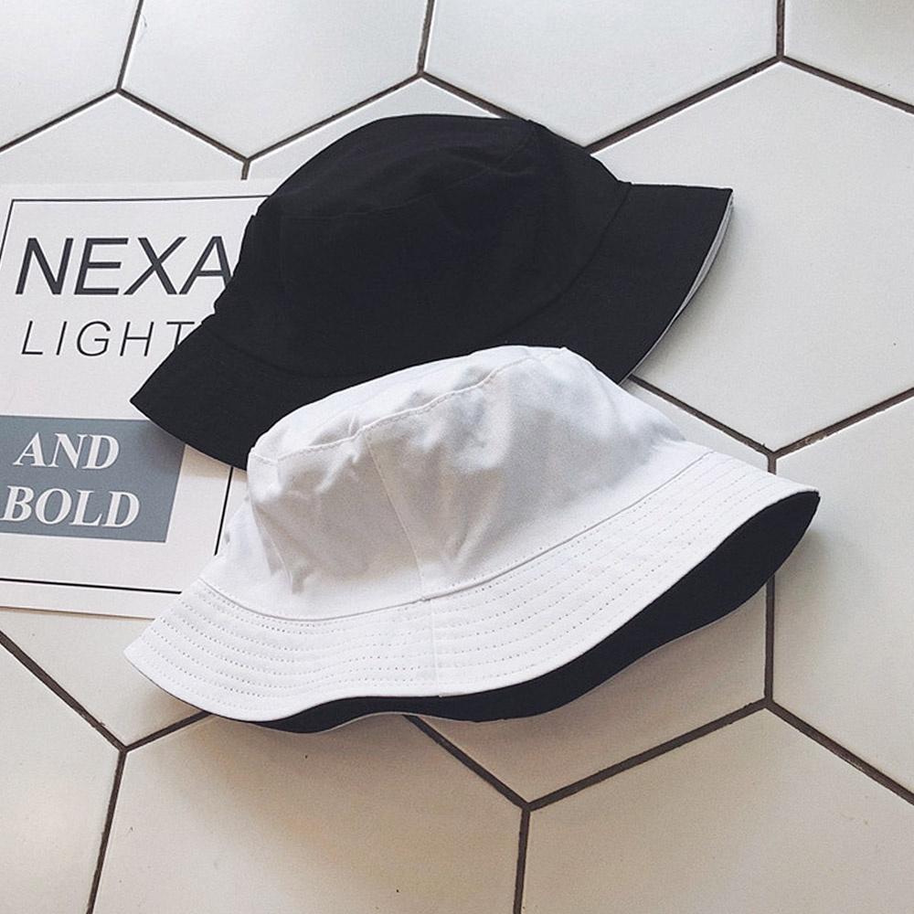 AHUA阿華有事嗎 韓系女裝配件 復古純色雙面漁夫帽【H0025】復古 漁夫帽 配件 韓妞必備 百搭基本款-細節圖7