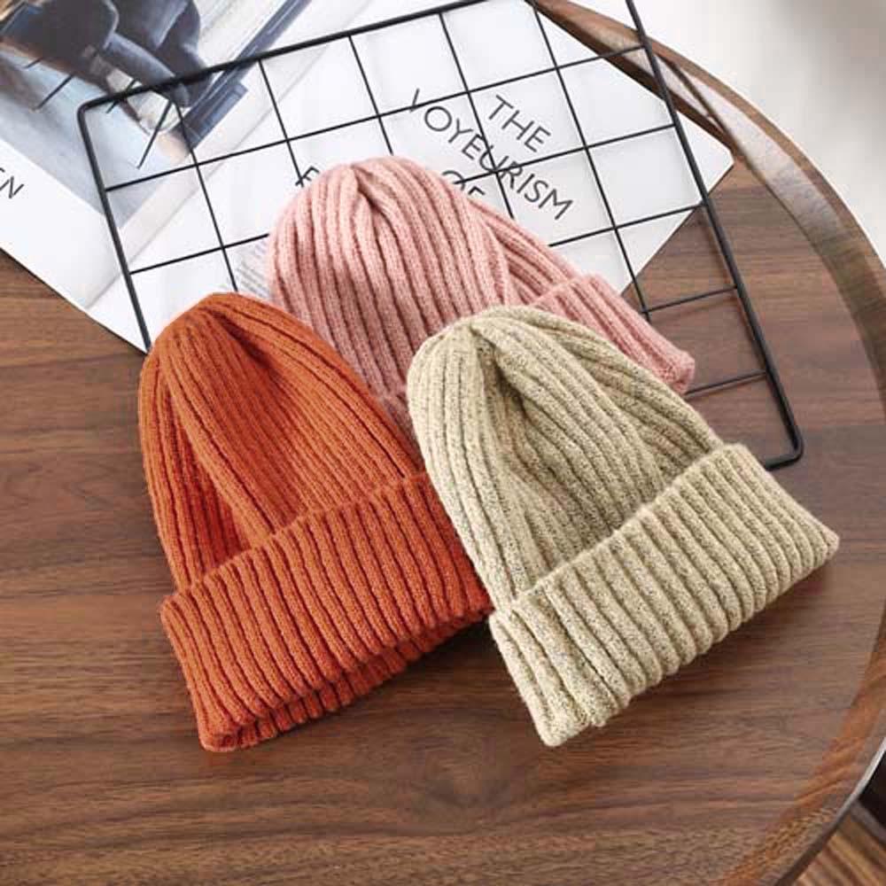 AUHA阿華有事嗎 韓系純色保暖坑條針織毛帽 奶嘴帽【H0029】毛帽推薦 秋冬必備 韓妞最愛 百搭基本款-細節圖6