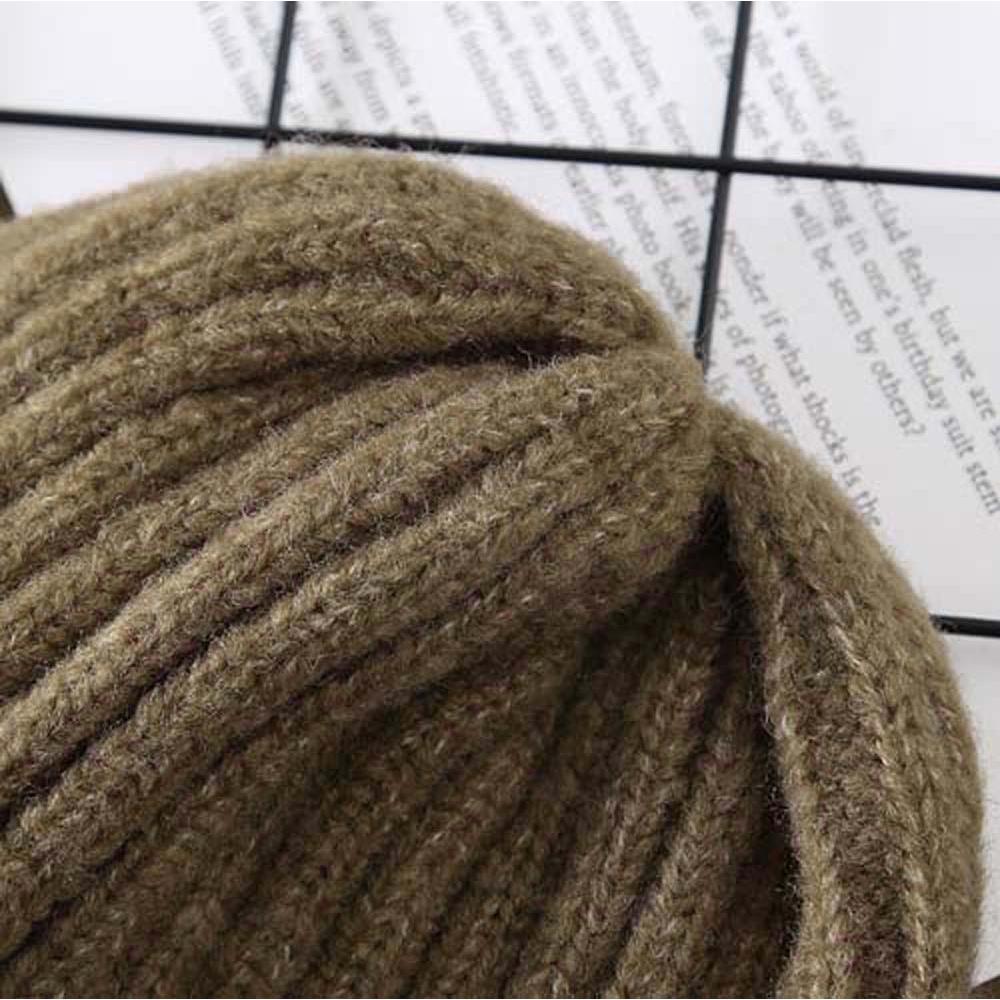 AUHA阿華有事嗎 韓系純色保暖坑條針織毛帽 奶嘴帽【H0029】毛帽推薦 秋冬必備 韓妞最愛 百搭基本款-細節圖9