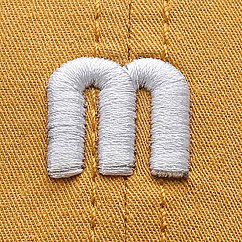 AUHA阿華有事嗎 韓系女裝配件 m字母刺繡可調式棒球帽【H0023】 韓妞必備 百搭顯瘦基本款-細節圖8