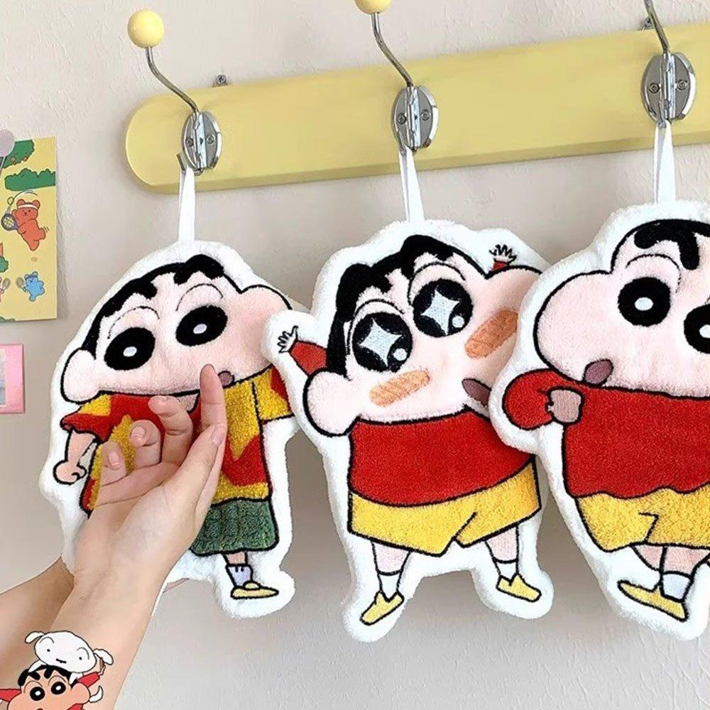 AHUA阿華有事嗎 蠟筆小新動作表情珊瑚絨速乾擦手巾 F0073 生活雜貨 擦手巾 毛巾 珊瑚絨 吸水 可愛-細節圖5
