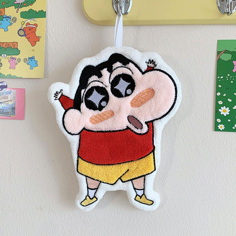 AHUA阿華有事嗎 蠟筆小新動作表情珊瑚絨速乾擦手巾 F0073 生活雜貨 擦手巾 毛巾 珊瑚絨 吸水 可愛-細節圖9