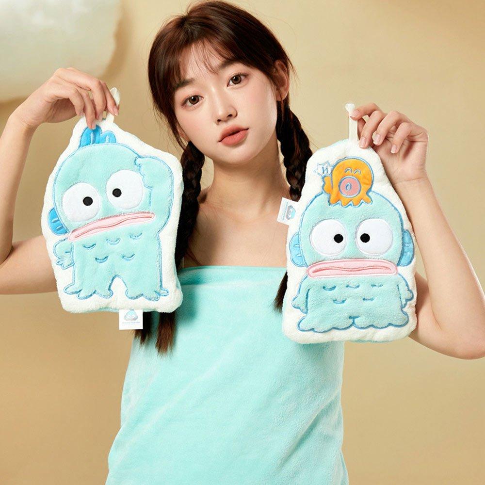 AHUA阿華有事嗎 人魚漢頓珊瑚絨速乾擦手巾 F0072 生活雜貨 擦手巾 毛巾 珊瑚絨 吸水 可愛-細節圖4