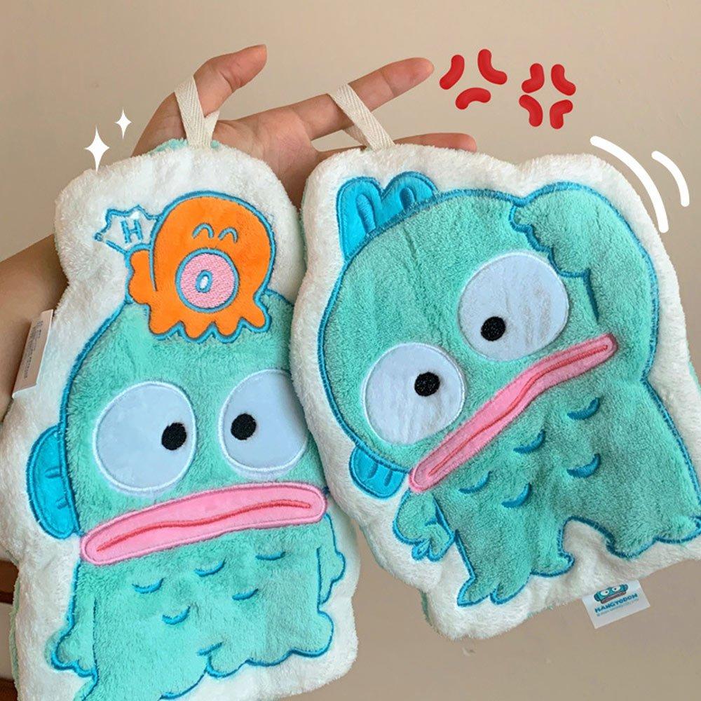 AHUA阿華有事嗎 人魚漢頓珊瑚絨速乾擦手巾 F0072 生活雜貨 擦手巾 毛巾 珊瑚絨 吸水 可愛-細節圖5