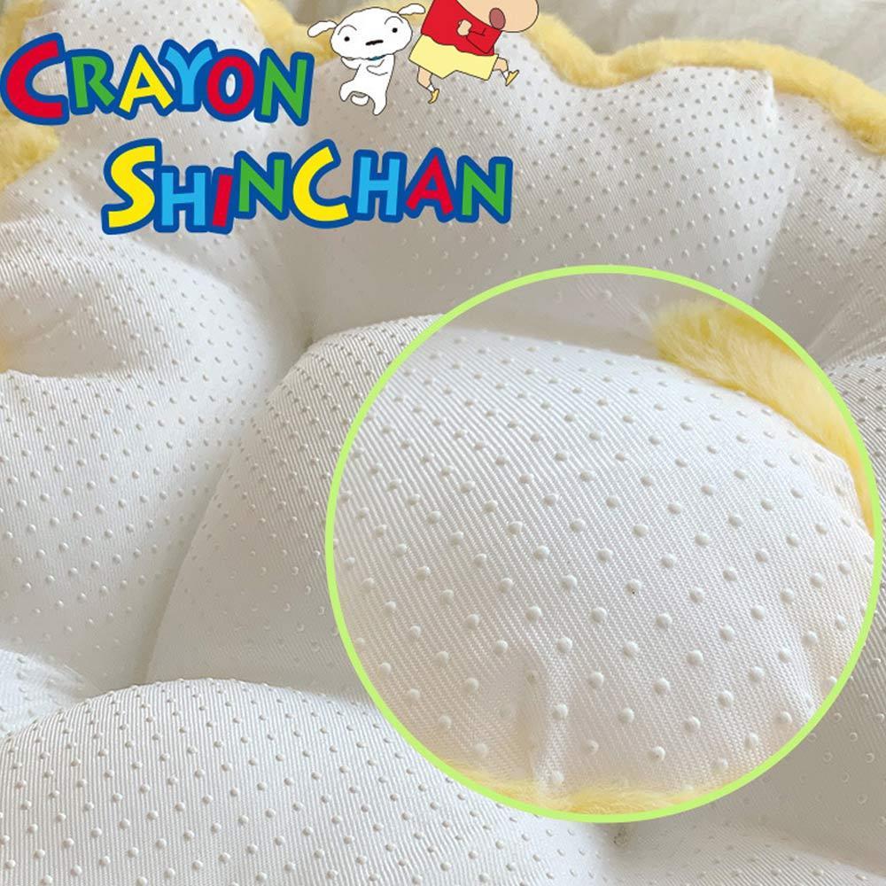 AHUA阿華有事嗎 蠟筆小新加厚毛絨花邊坐墊 F0061 生活雜貨 舒適 坐墊 椅墊 靠墊-細節圖6