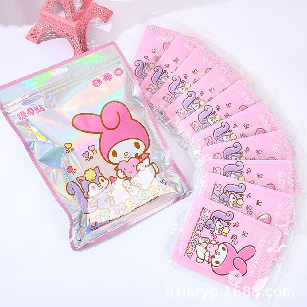 AHUA阿華有事嗎 三麗鷗好朋友鐳射包裝系列暖身貼(10片裝) F0064 生活雜貨 寒冬必備 保暖 暖身貼 暖暖包-細節圖8