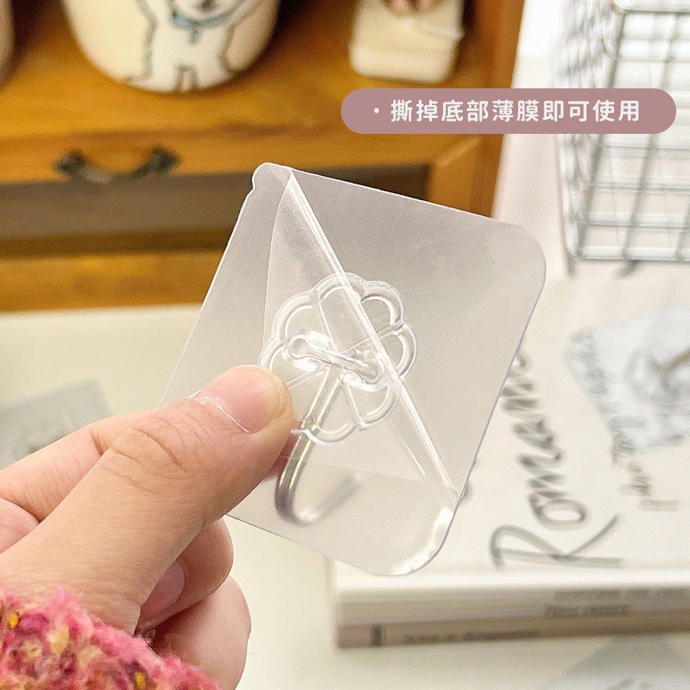 AHUA 阿華有事嗎 無痕透明掛勾 F0039 生活百貨-細節圖3
