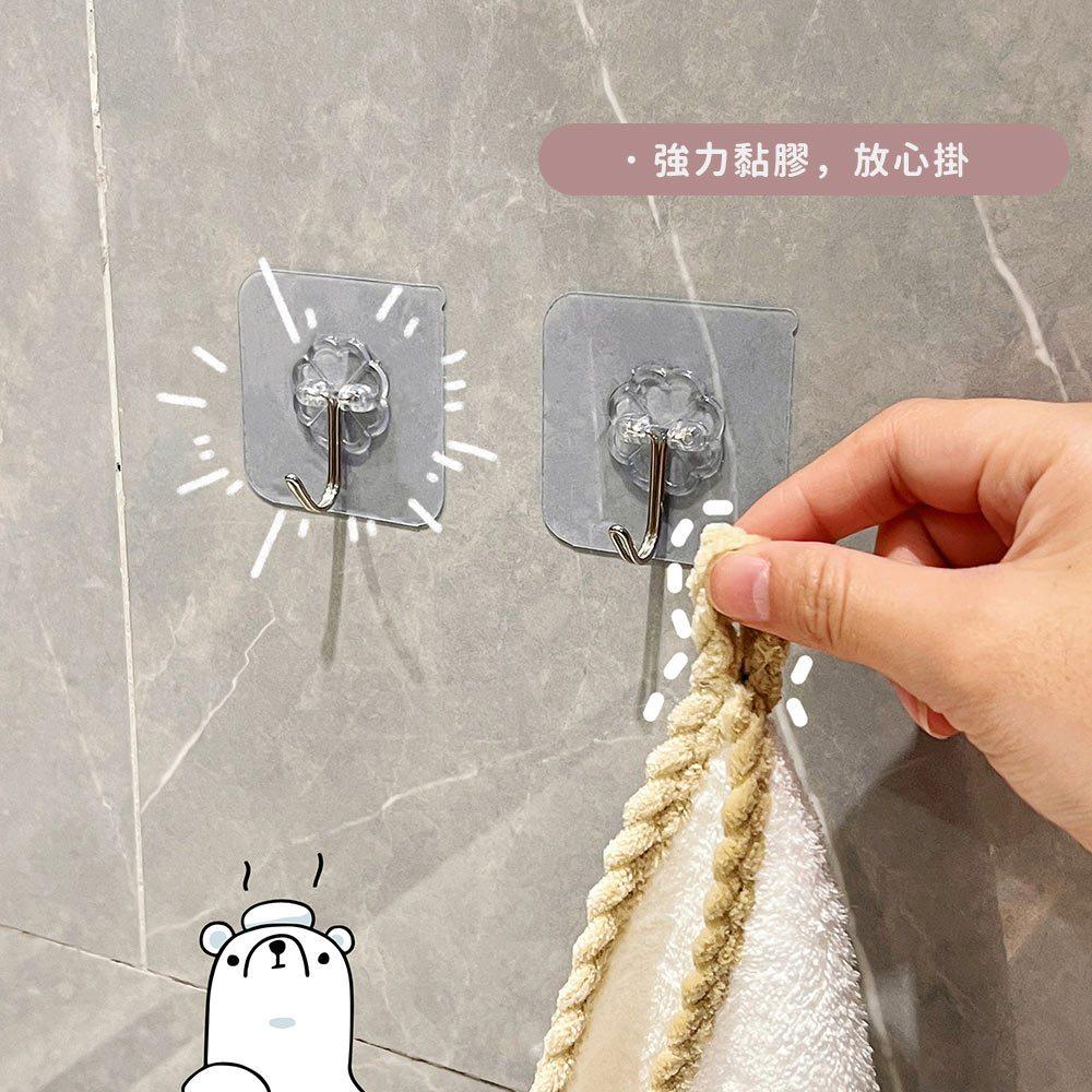 AHUA 阿華有事嗎 無痕透明掛勾 F0039 生活百貨-細節圖5