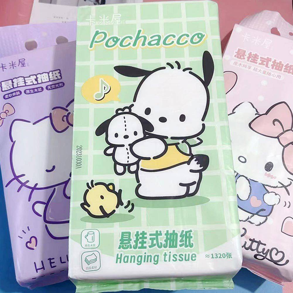 AHUA阿華有事嗎 三麗鷗大容量可懸掛抽取式面紙 F0065 生活雜貨 懸掛式 抽取式 拋棄式 舒適 柔軟 面紙 家庭號-細節圖3