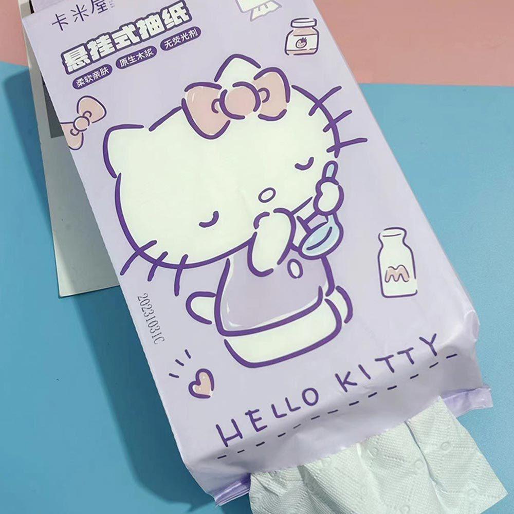 AHUA阿華有事嗎 三麗鷗大容量可懸掛抽取式面紙 F0065 生活雜貨 懸掛式 抽取式 拋棄式 舒適 柔軟 面紙 家庭號-細節圖5